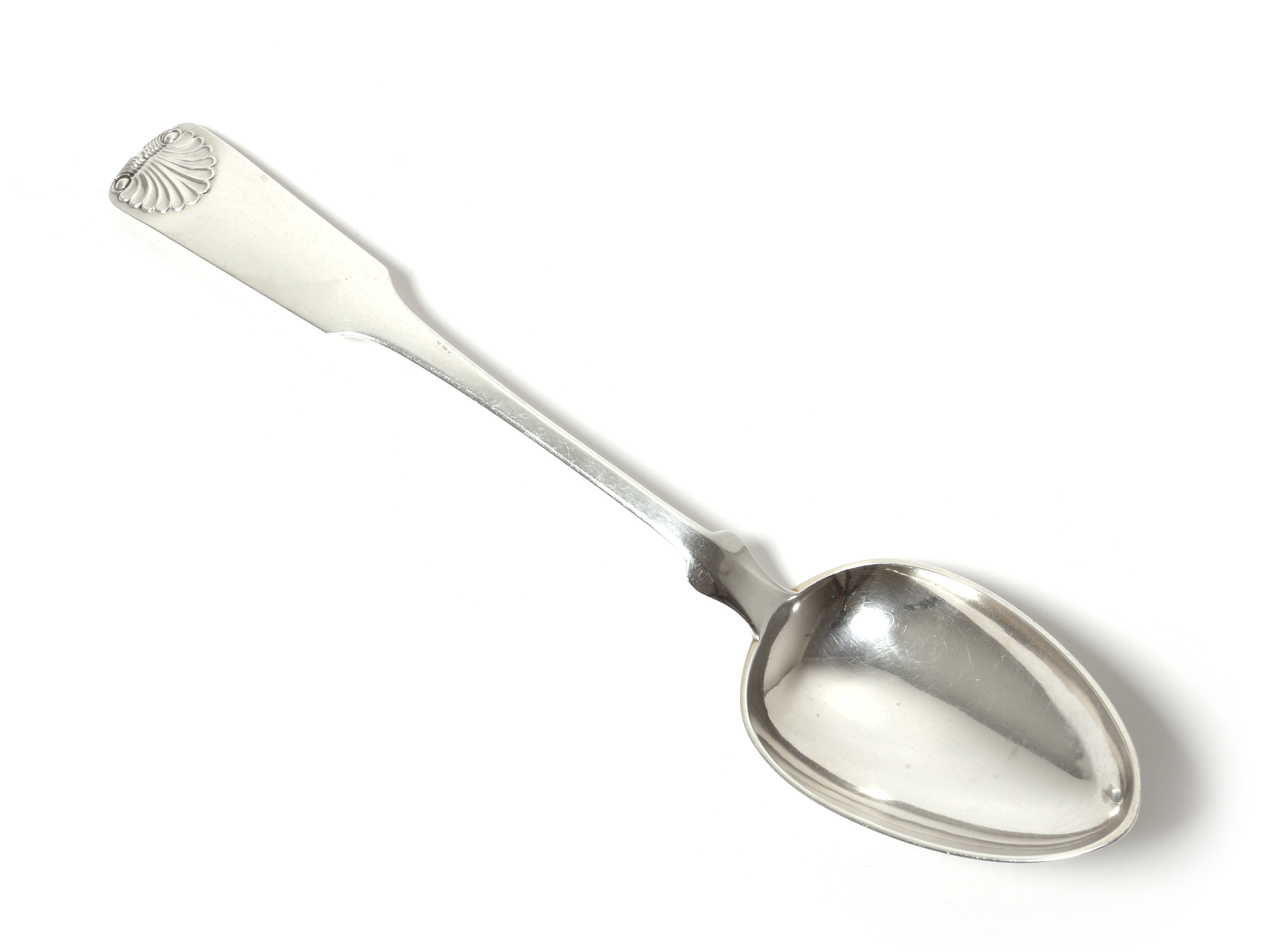 Серебряная сервировочная ложка. Дания, 1915 год. - SilverRoom.ru