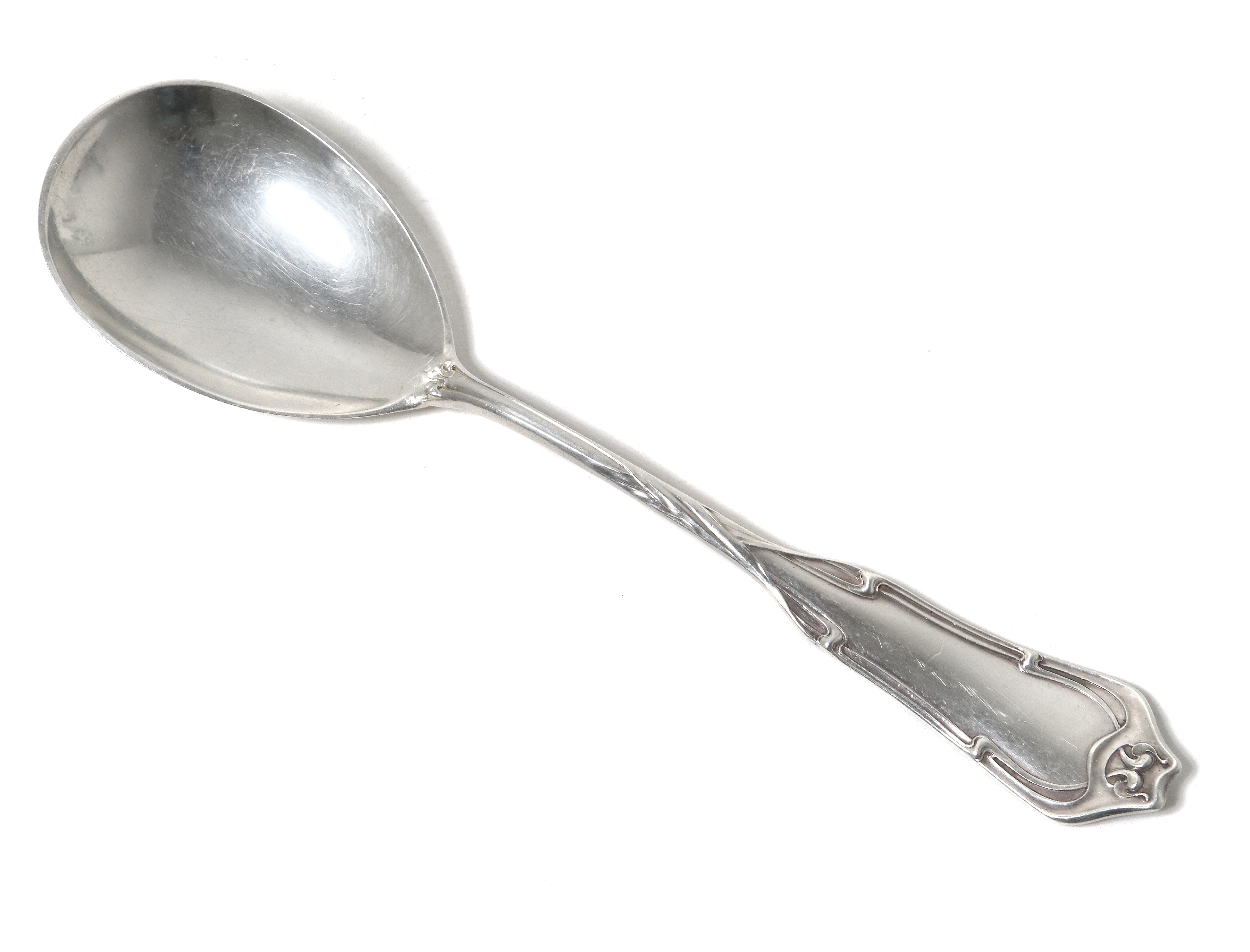 Серебряная сервировочная ложка. Дания, 1903 год. - SilverRoom.ru
