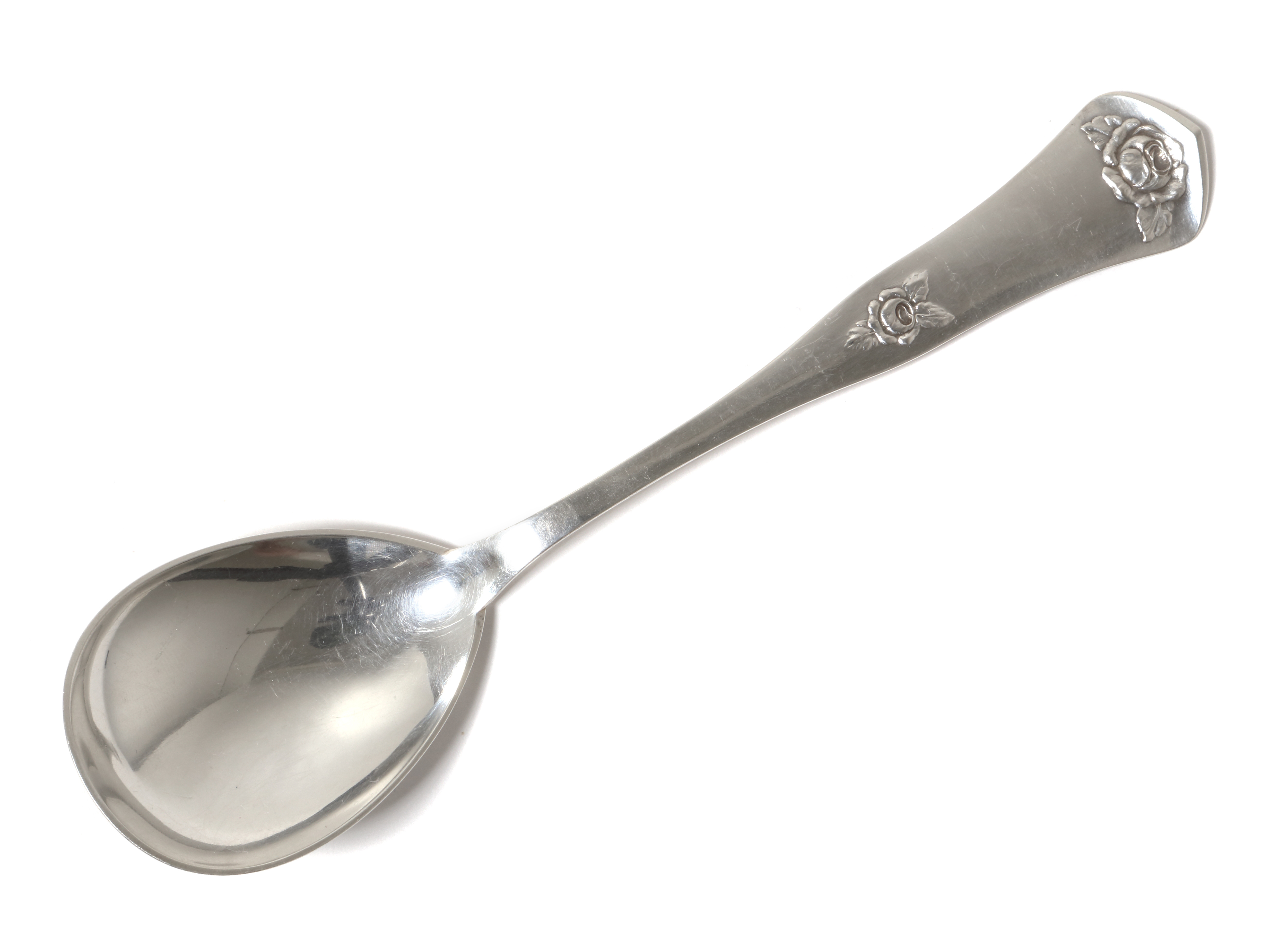 Серебряная сервировочная ложка. Дания, 1916 год. - SilverRoom.ru