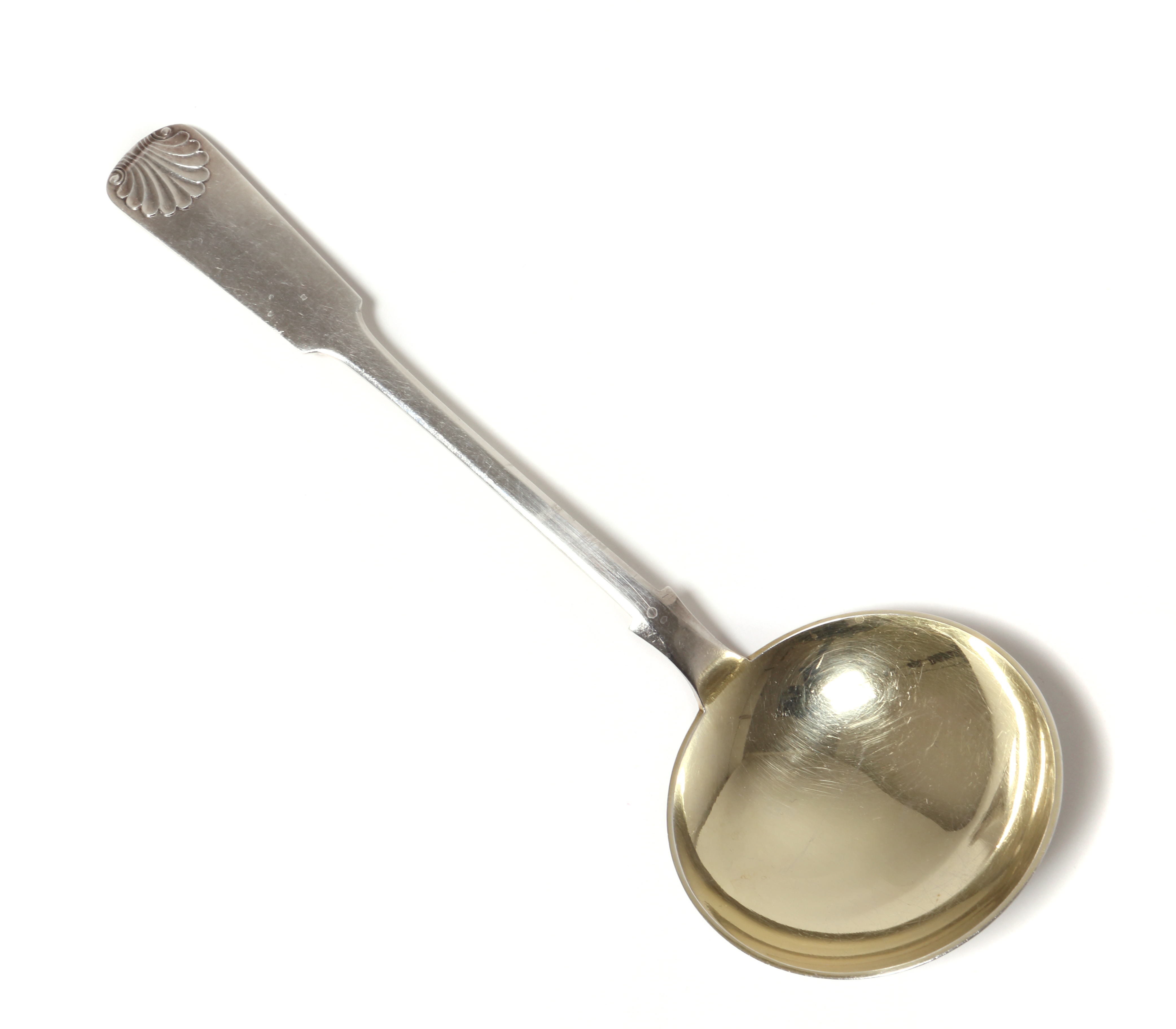 Серебряная сервировочная ложка. Дания, 1920 год - SilverRoom.ru