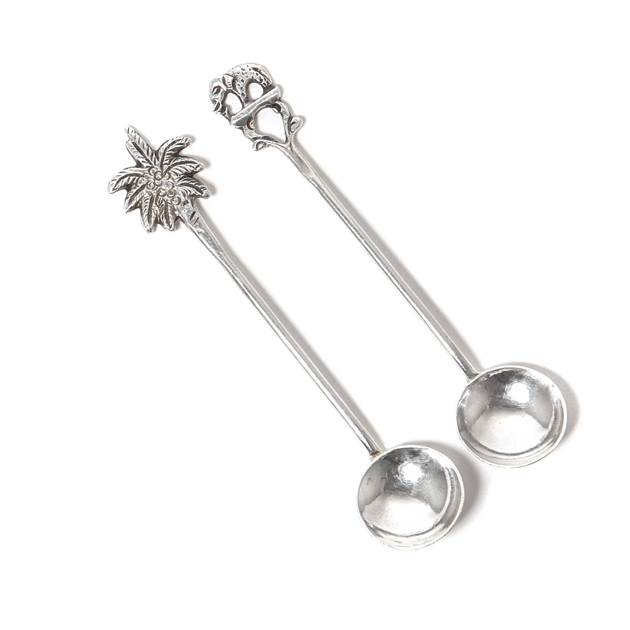 Серебряные ложки для специй или соли, 2 шт. - SilverRoom.ru